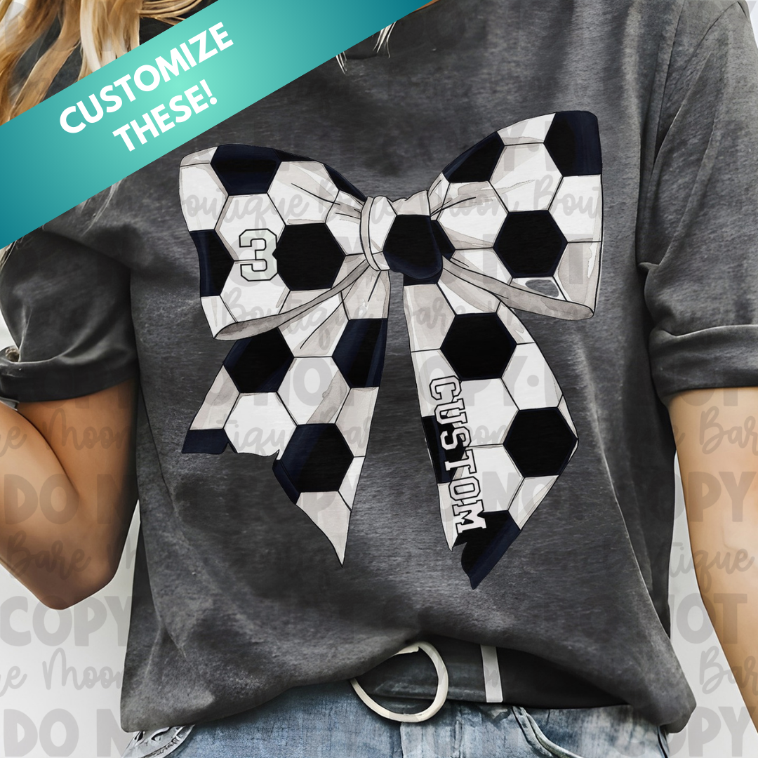 Soccer Bow - Custom