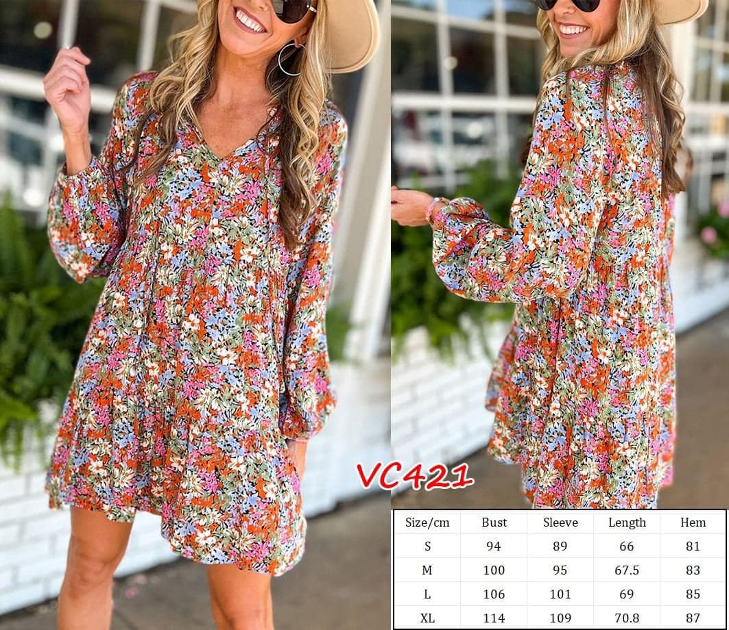 Floral Dress | VC421