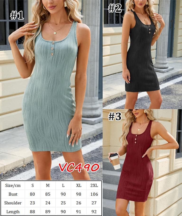 Bodycon Midi Dress | VC490