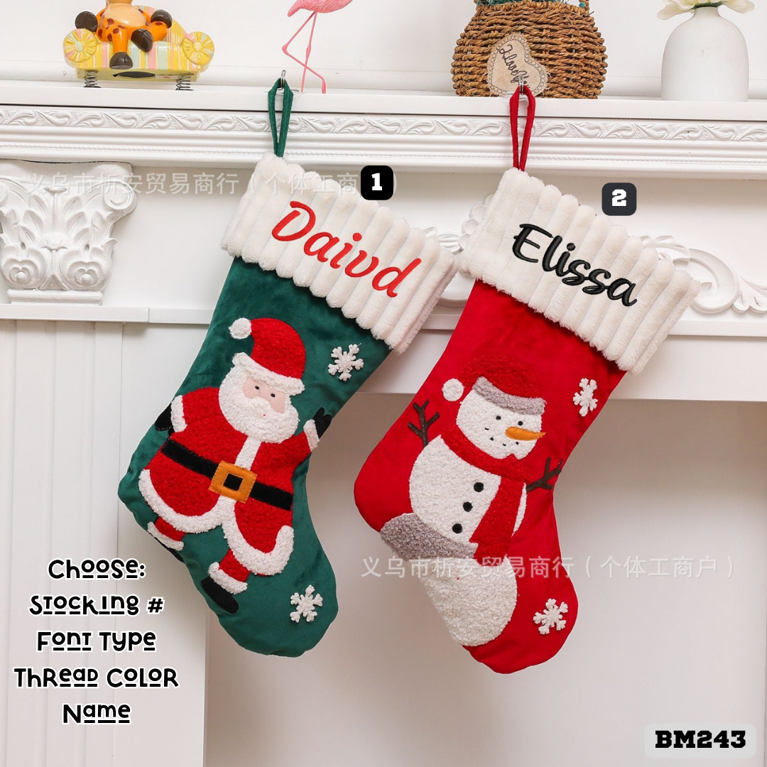 Christma Stocking | Personalized (BM243)