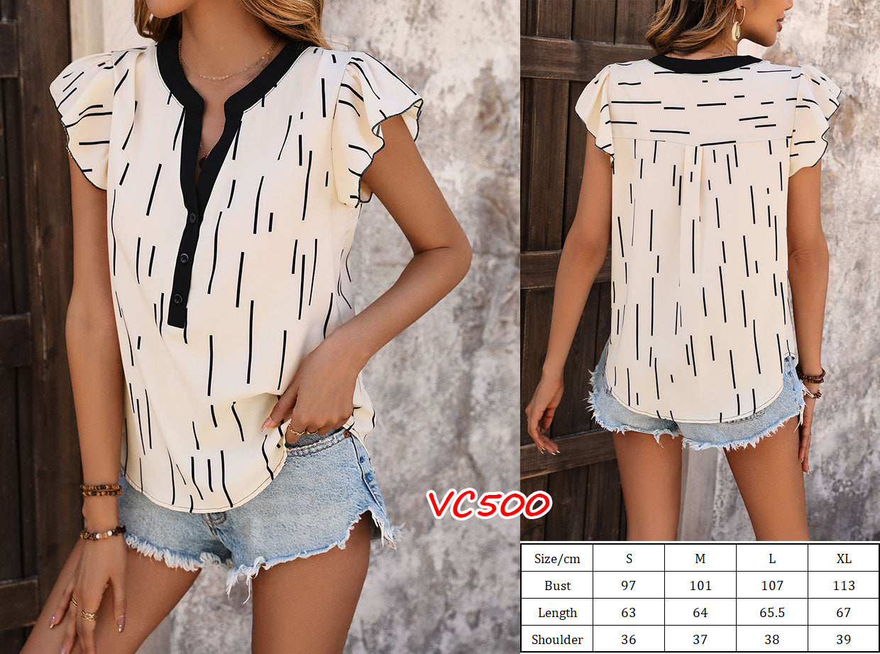 Striped Blouse  | VC500