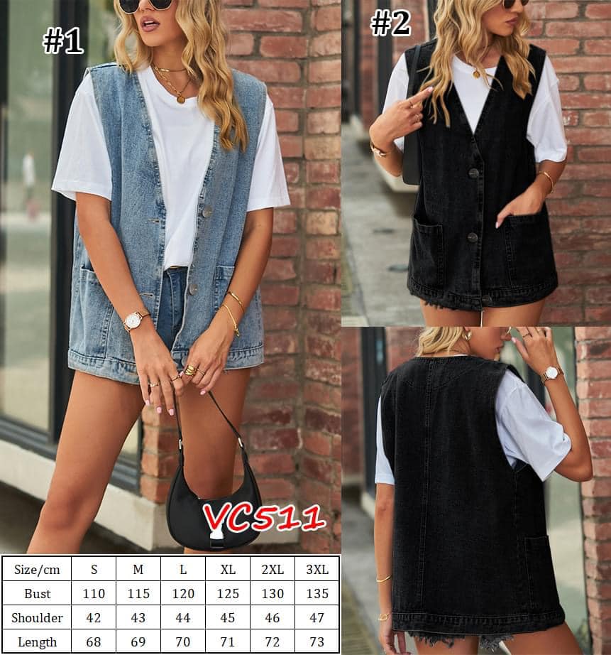 Denim Vest  | VC511