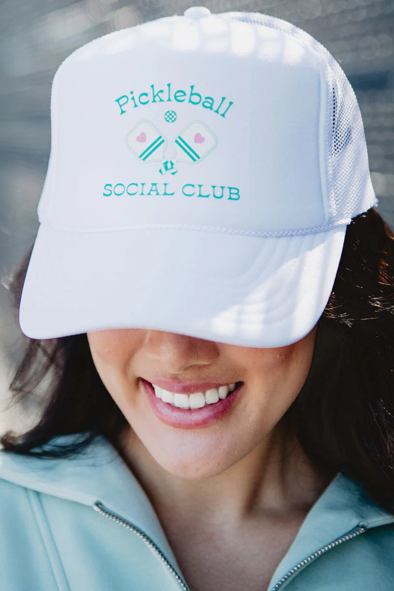 Pickleball Social Club Trucker Cap